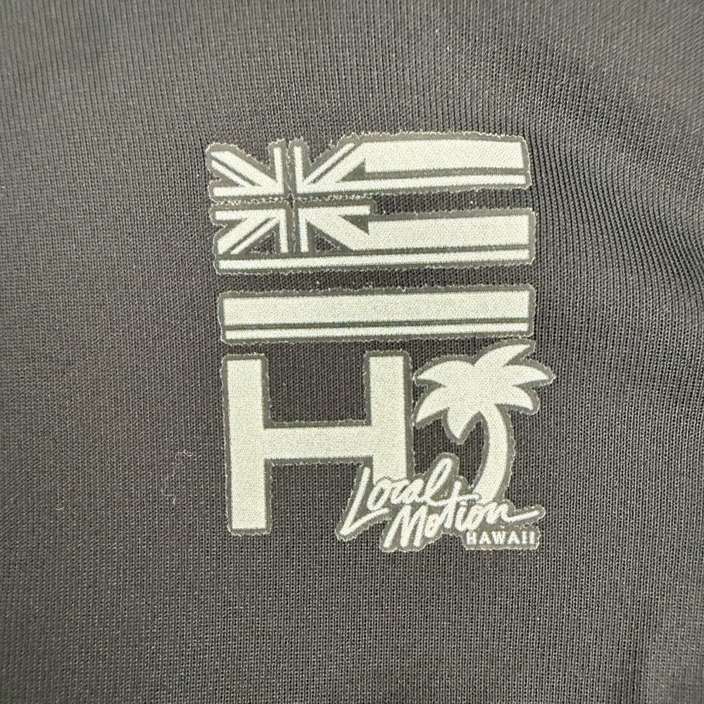Men's Black Swim Rash Guard - Picture 3 of 5